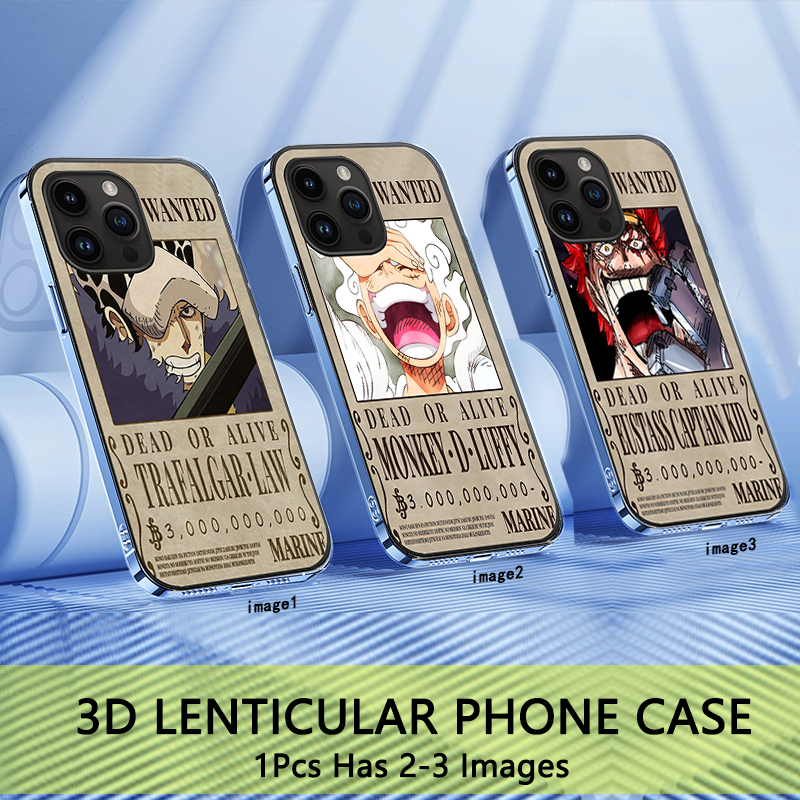 Phone Accessories For Kids - Anime ONE PIECE Eustass Kid/Luffy/Trafalgar D.