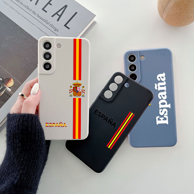 Yellow Phone Accessories - Spain LOGO España Red Yellow Line