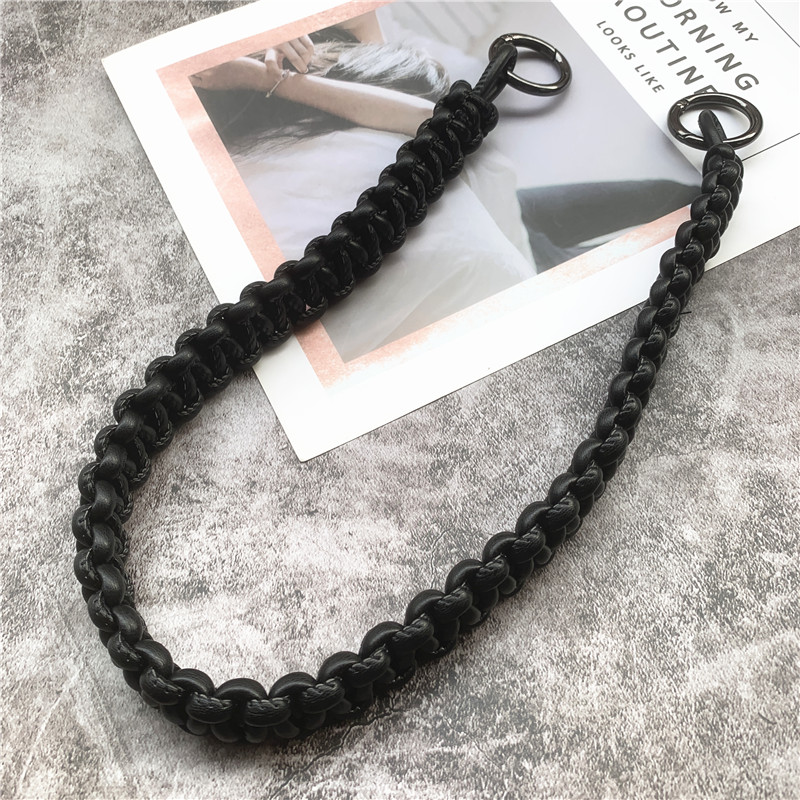Phone Accessories Bd - Phone Charm Leather Lanyard Strap with