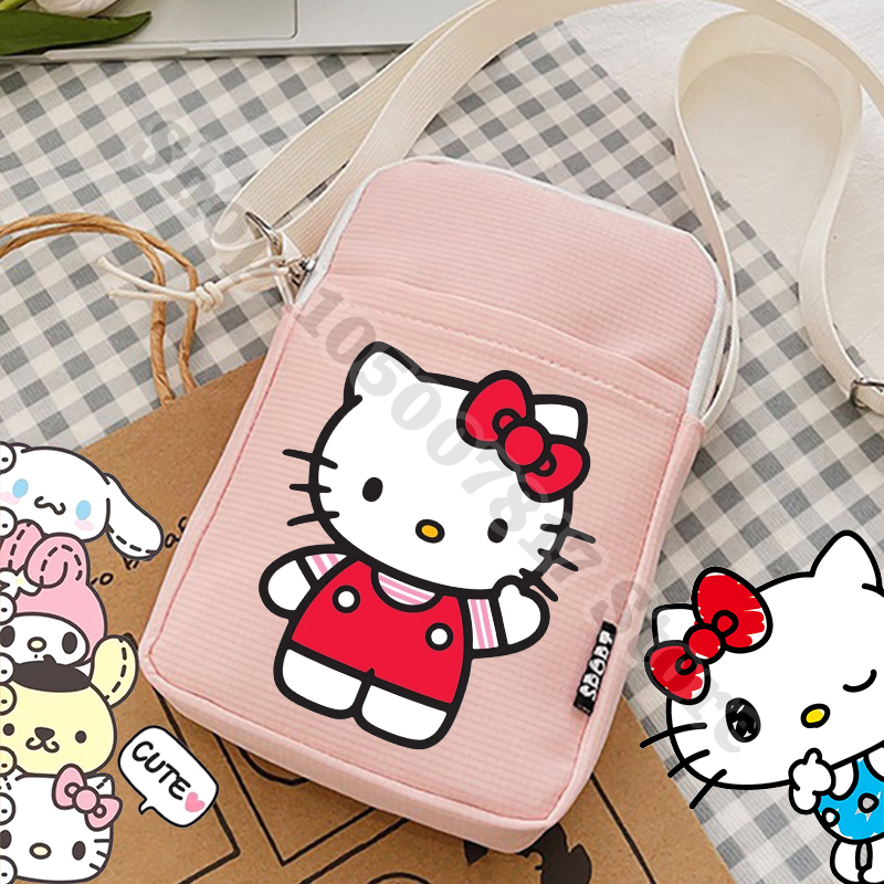 Phone Accessories For Kids - Children Cartoon Crossbody Bag Hello Kitty