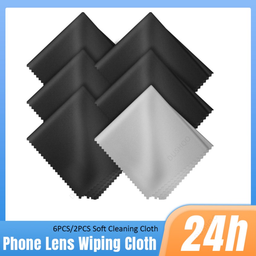Phone Accessories For Photography - 2/6PC Ultra-fine Fiber Cleaning Cloth Phone