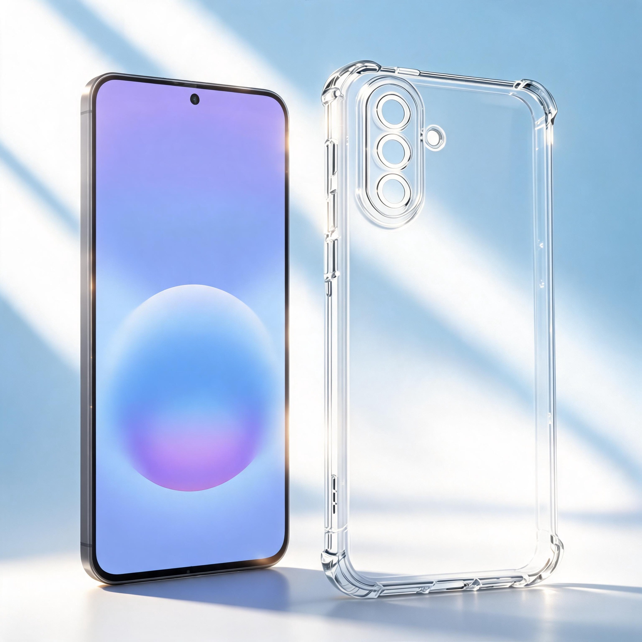 Luxury Clear Case for Samsung  - đánh giá và giá Phone Accessories Online Shop
