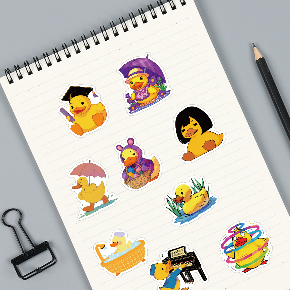 50PCS Cute Yellow Duck Creativ - đánh giá và giá Yellow Phone Accessories