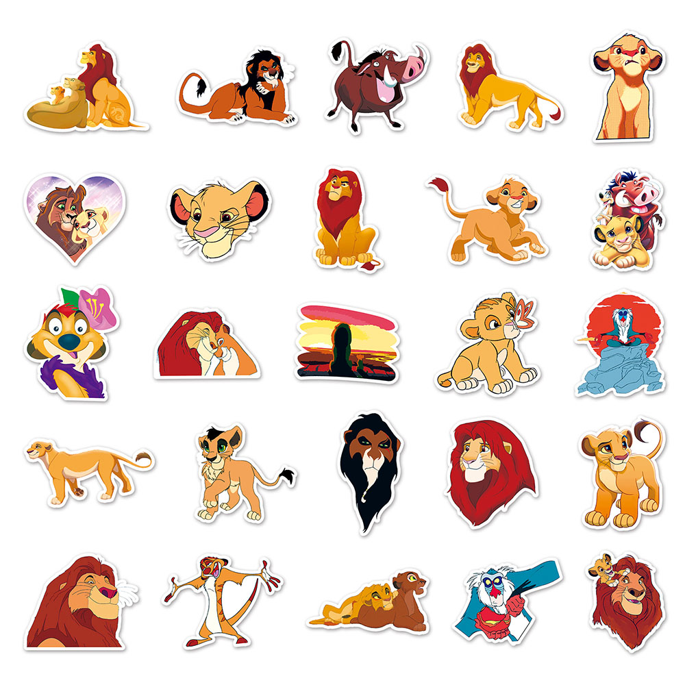 50pcs Disney Movie The Lion Ki - đánh giá và giá Phone Accessories For Kids