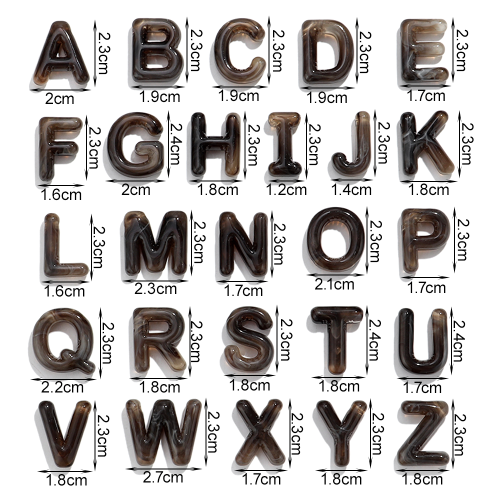 30Pcs Acrylic A-Z English Lett - đánh giá và giá Z Phone Accessories