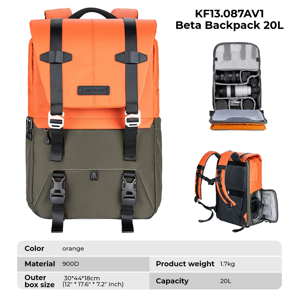 K&F CONCEPT Camera Backpack Tr - đánh giá và giá Phone Accessories For Photography