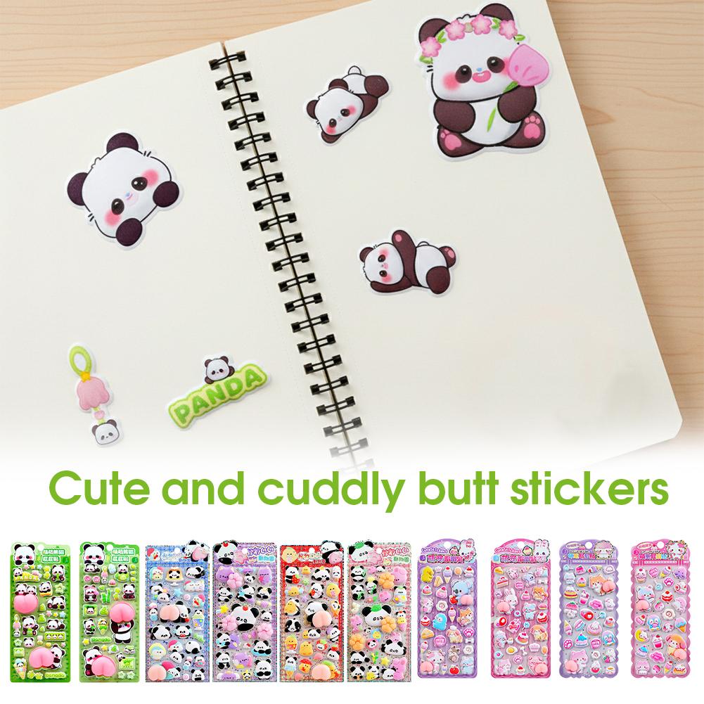 Cute 3D Panda Cartoon Stress R - đánh giá và giá Phone Accessories For Kids