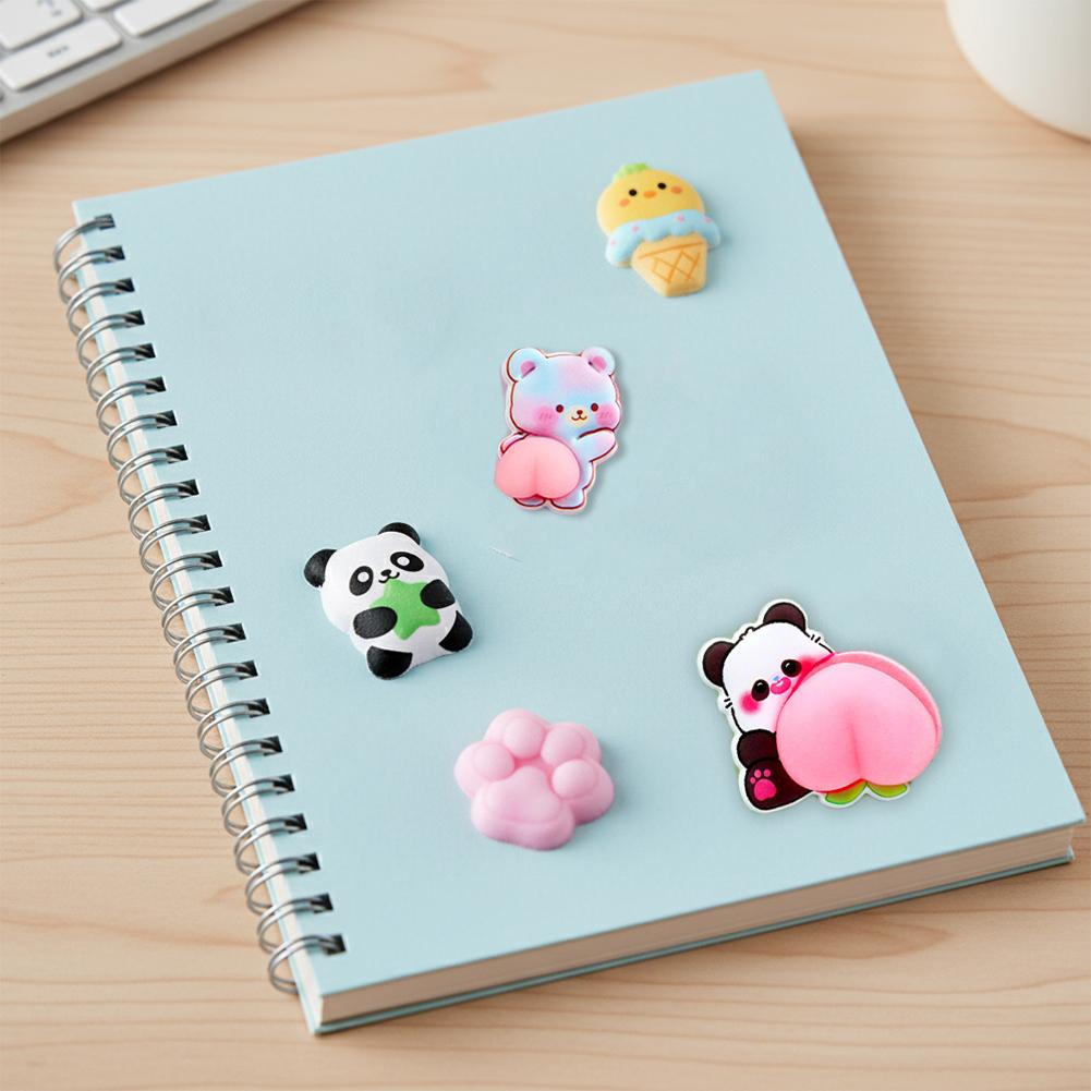 Cute 3D Panda Cartoon Stress R - đánh giá và giá Phone Accessories For Kids