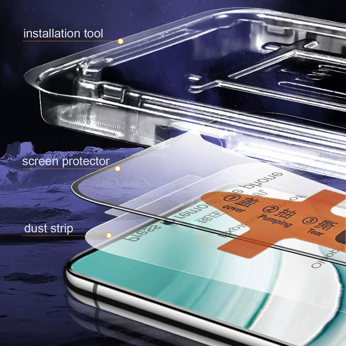 2PCS Full Cover Glass For Hono - đánh giá và giá Phone Accessories Online Shop