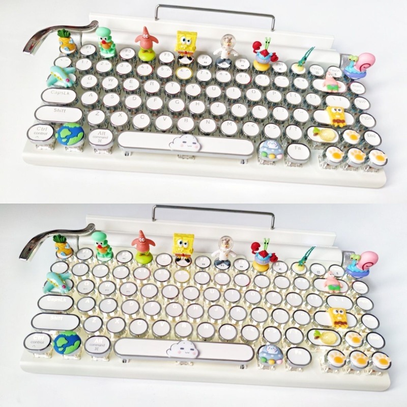 Retro SpongeBo Mechanical Keyb - đánh giá và giá Phone Accessories For Kids