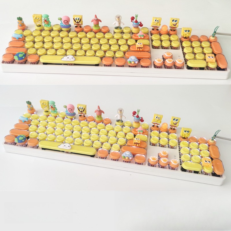 Retro SpongeBo Mechanical Keyb - đánh giá và giá Phone Accessories For Kids