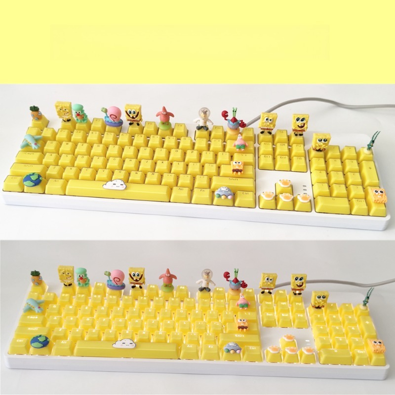 Retro SpongeBo Mechanical Keyb - đánh giá và giá Phone Accessories For Kids