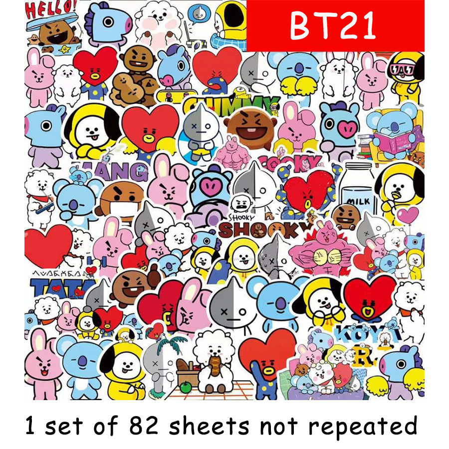 BT21 stickers, celebrity perip - đánh giá và giá Phone Accessories For Kids