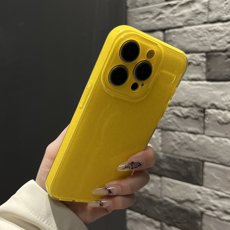 Bright Fluorscent Yellow Glitt - đánh giá và giá Yellow Phone Accessories