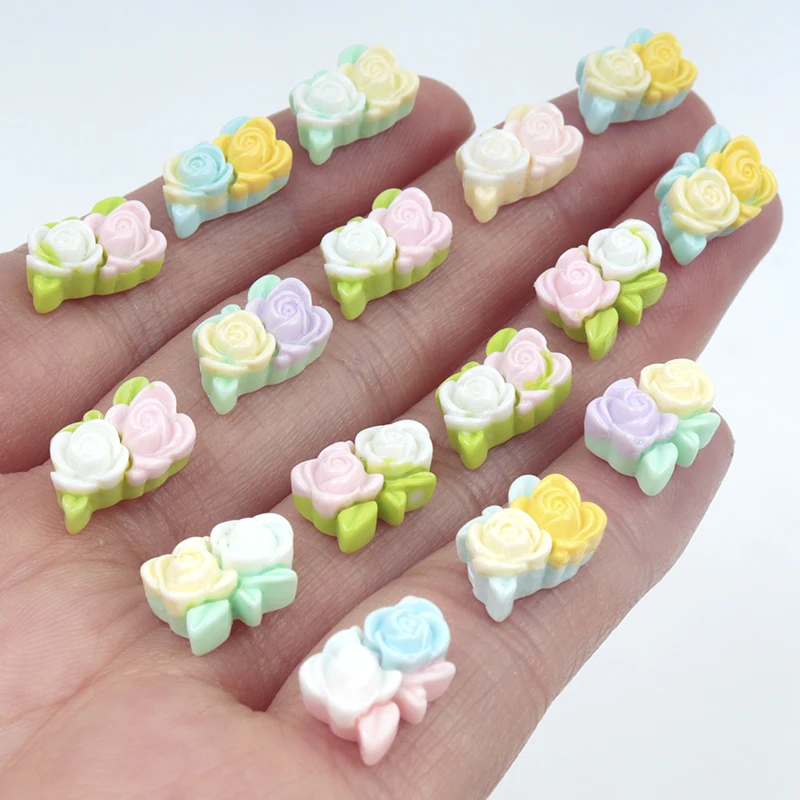 30/300pcs Mini Flowers Resin P - đánh giá và giá Phone Accessories For Kids