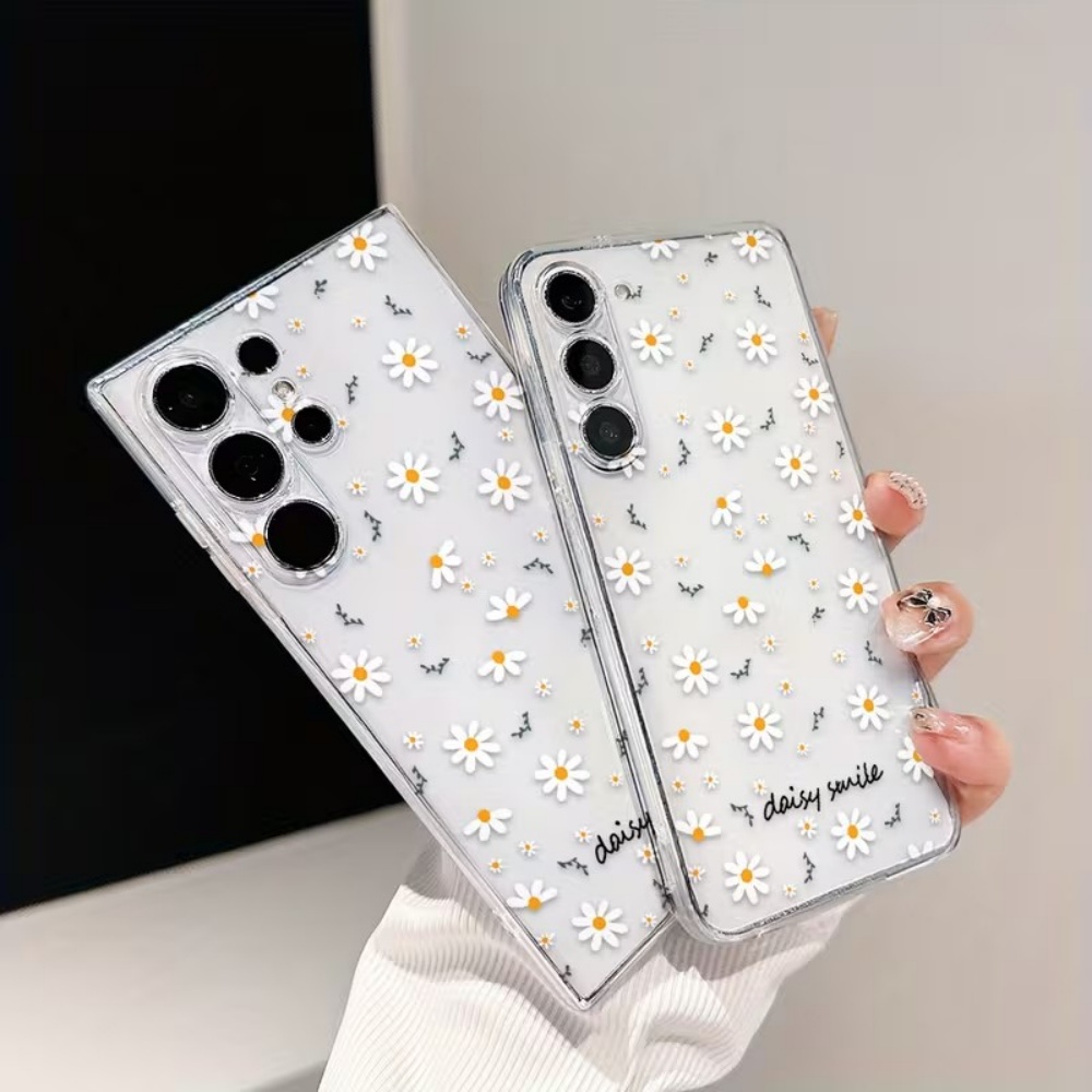 Yellow White Daisy Flowers Pho - đánh giá và giá Yellow Phone Accessories