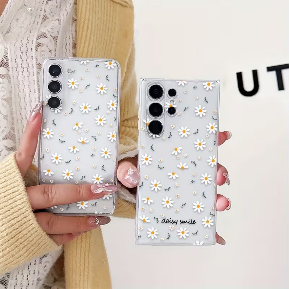Yellow White Daisy Flowers Pho - đánh giá và giá Yellow Phone Accessories