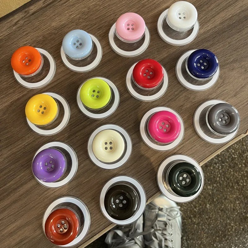 Korean Cute Color Button Magne - đánh giá và giá Yellow Phone Accessories