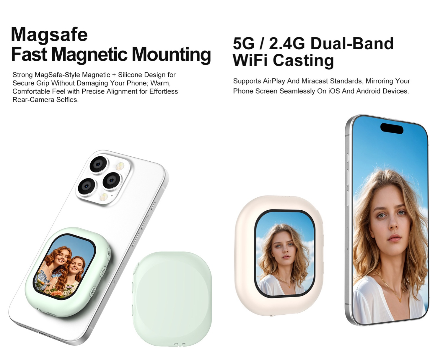 Wireless Mini Magnetic Selfie  - đánh giá và giá Phone Accessories For Photography